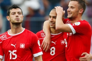 Switzerland still has a lot to prove and could end up trying to run up the score against Honduras to improve its goal differential. (Valentin Flauraud/Reuters) <br/>