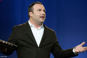 Mark Driscoll speaks to an audience at Mars Hill Church <br/>www.marshillchurch.com