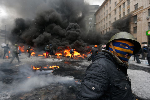 Violence continues to escalate in Ukraine as rebel forces refuse to accept offers of peace from the government <br/>AP