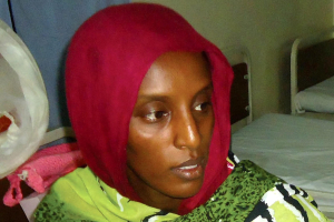 A file photo dated May 29, 2014 shows Sudanese woman Meriam Ibrahim, who was on death row for marrying a Christian and refusing to convert back to Islam. (AP) <br/>