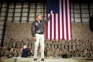 On May 26, President Obama visited the troops in Afghanistan.  Tonight, some Military families will visit with him in the White House. <br/>Whitehouse.gov