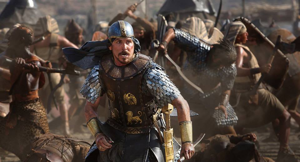 Christian Bale as Moses in Exodus