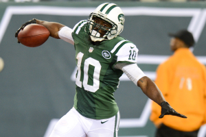 Santonio Holmes is a free agent this year; one of just a few FA receivers.   <br/>New York Post
