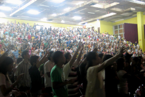 three-day revival conference ended with over 150 youths following the Lord's calling to dedicate their lives to God. <br/>(Gospel Herald) 
