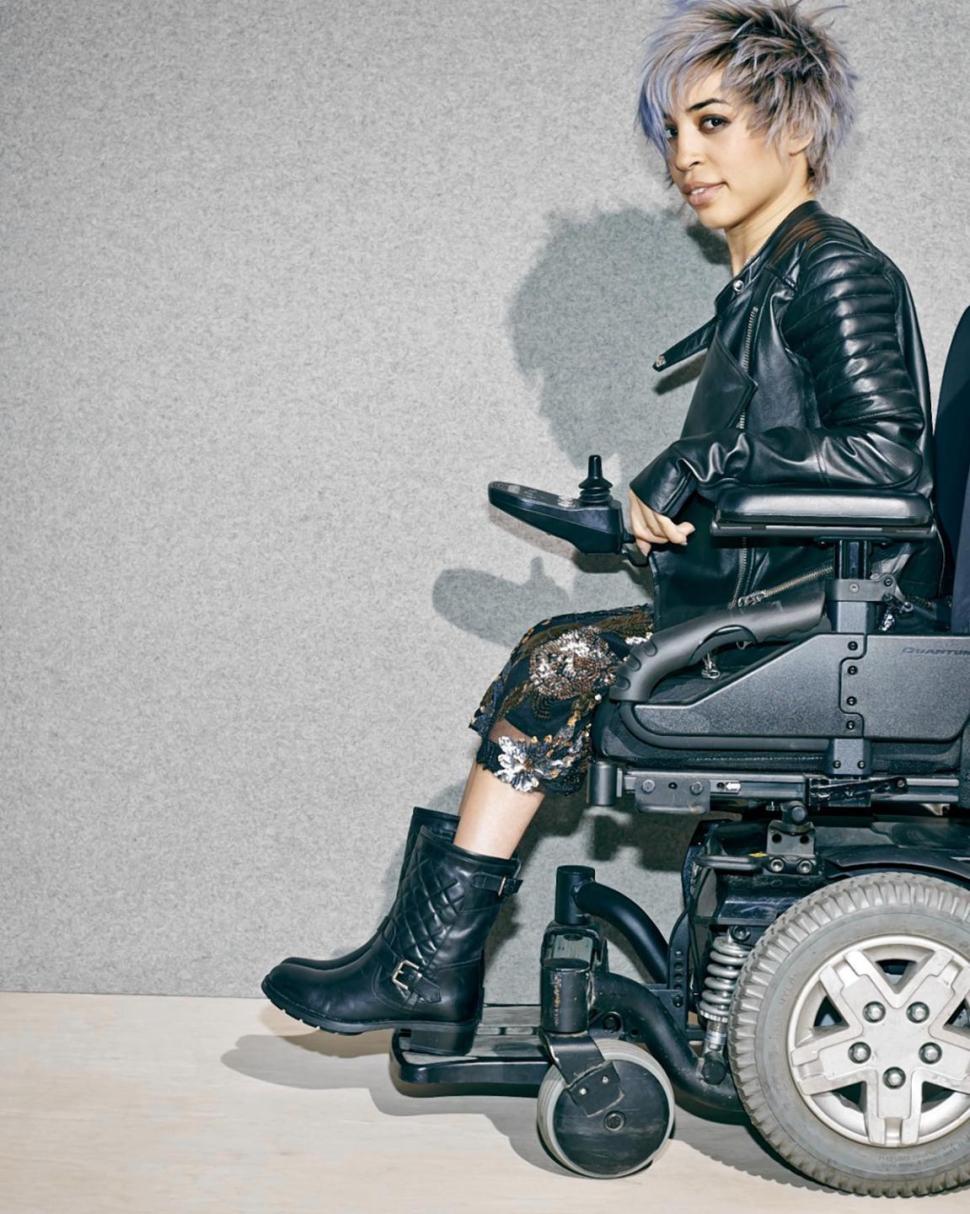 Nordstrom July Catalog features Model with disabilities