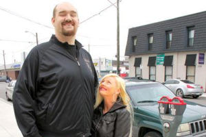 At seven-foot-seven, London resident Jerry Sokoloski is the tallest man in Canada, and sixth tallest in the world. <br/>associated press