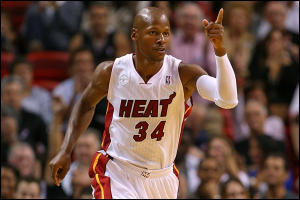 After 18 seasons, Ray Allen is still sought after in the NBA.  <br/>NBA