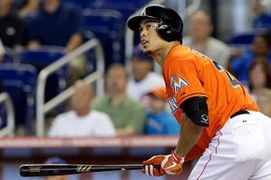 Stanton is gaining a lot of attention for his big bat.  <br/>AP