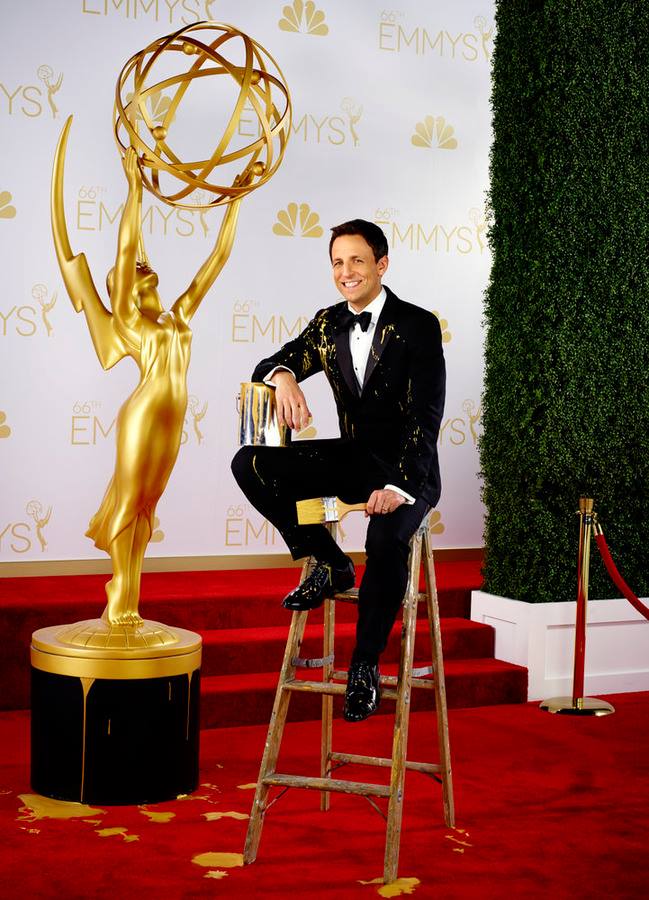 66th Emmy Awards Host Seth Meyers