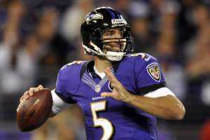 Flacco will need to be steady, and keep the Ravens in the game on Sunday. <br/>AP