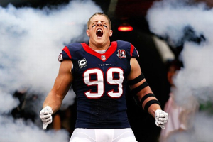 Watt became the highest paid non-quarterback in the league last week.  He'll start earning it on Sunday. <br/>AP