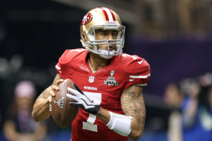San Francisco 49ers quarterback Colin Kaepernick. (Photo: Reuters/Sean Gardner) <br/>