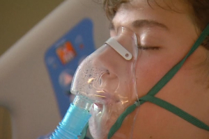 A potentially deadly respiratory virus that has sent hundreds of kids to the hospital in the Midwest is likely to spread across the country say the CDC.  <br/>AP