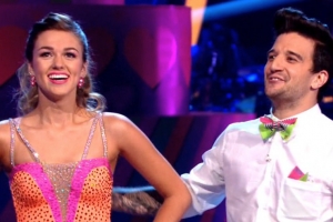 Sadie Robertson and Mark Ballas wowed judges with their performance on last night's ''Dancing with the Stars'' premiere.  <br/>