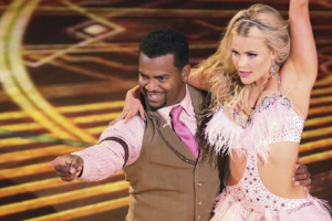 Alfonso Ribeiro and partner Witney Carson. <br/>