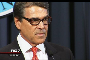 Texas Gov. Rick Perry says the government will do 