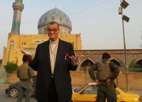 Canon Andrew White, or the ''Vicar of Baghdad,'' pastors the last church in the capital city of Iraq. <br/>