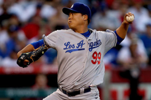 Dodgers pitcher Hyun-Jin Ryu will start against the St. Louis Cardinals in Game 3. <br/>