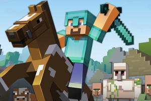 Minecraft will soon introduce horses to the game's console version. <br/>