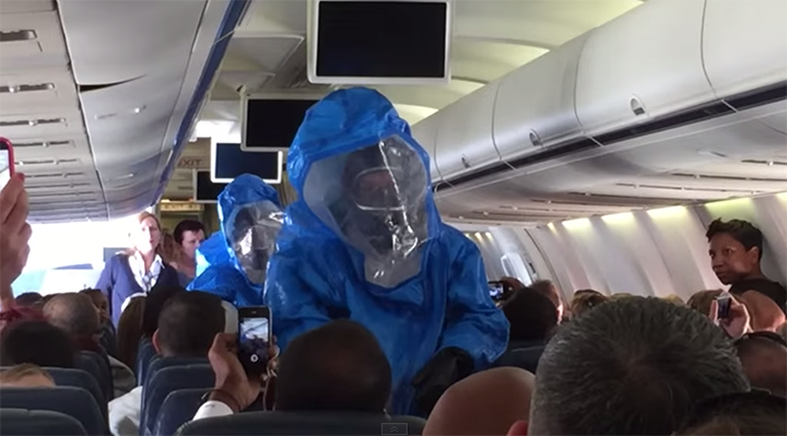 US Airway Ebola Scare