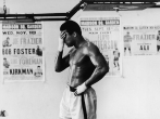 Muhammad Ali with Hand in Face