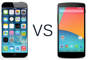 iPhone 6 Plus vs. Nexus 6. Photo: Yourlifeupdated.net <br/>