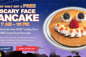 IHOP is one of many restaurants and retail stores offering Halloween deals today. <br/>