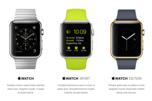 Selection of Apple Watches <br/>