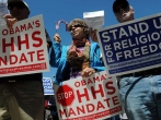 Affordable Care Act, Religious Persecution, Healthcare Reform Law, Protest