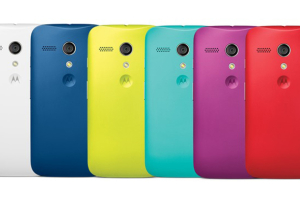 Motorola's Moto G color selection <br/>