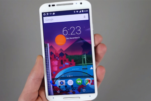 Android 5.0 Lollipop running on a Motorola Moto X. Photo: Droid Life <br/>