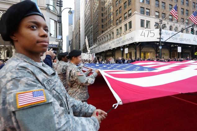 Veterans Day Parade in New York City