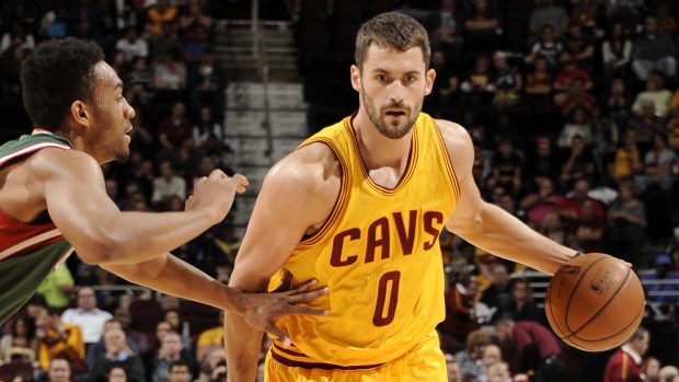Cleveland Cavaliers forward Kevin Love