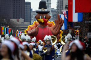 Thanksgiving Day parade in Philadelphia. Photo | AP/Matt Rourke <br/>