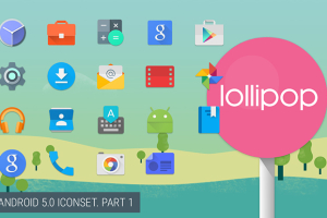 Android 5.0 Lollipop OS icons. Photo: XDA Developers Forum <br/>