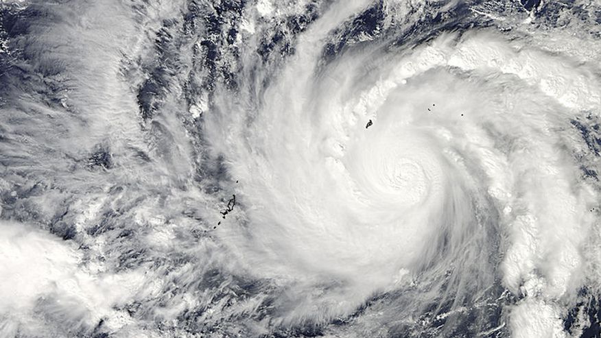 Typhoon Hagupit in Philippines