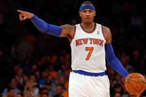 New York Knicks forward Carmelo Anthony Reuters/File <br/>