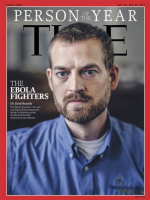 The Ebola caregivers were selected over other influential newsmakers on Time's shortlist, including Taylor Swift and Vladimir Putin. (Photo: Time Magazine) <br/>
