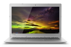 The Toshiba Chromebook 2 takes the top spot for many tech reviewers. Photo: Toshiba <br/>