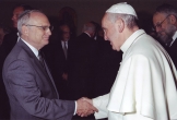Rabbi David Saperstein and Pope Francis