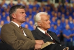 Franklin Graham and Father Billy Graham