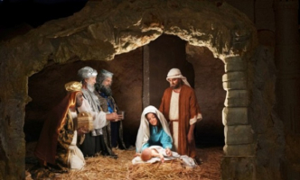 The Christmas story is recounted in entirety in the Biblical passage Luke 2:1-20. ThinkStock/iStockphoto <br/>