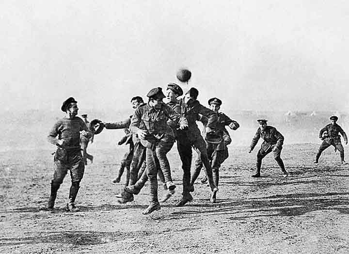 Christmas Truce of 1914 in World War I