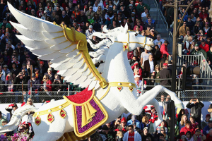 The Singpoli Group float won the ''Extraodinaire'' award for most spectacular float in the 125th Rose Parade in Pasadena, California January 1, 2014.  <br/>Reuters
