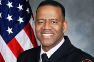 Atlanta Fire Chief Kelvin Cochran was fired by the city's mayor, Kasim Reed on the day Cochran was scheduled to return to work after a 30 day suspension due to comments made in his book on Biblical morality, 'Who Told You That You Were Naked?' Photo: Atlantaga.gov <br/>