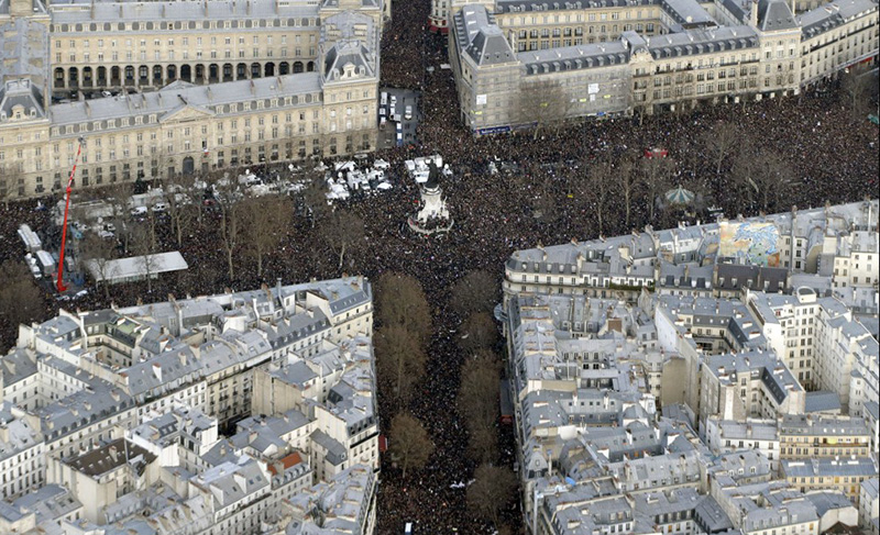 Paris Rally against Terrorism