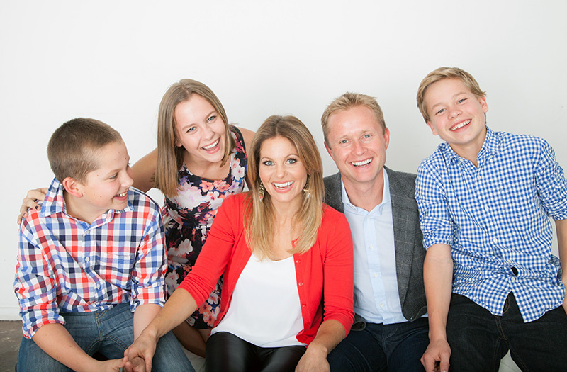 Candace Cameron Bure and Family