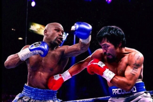 Floyd Mayweather vs Manny Pacquiao could have a rematch late next year. <br/>