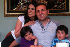 Saeed Abedini's family met with President Obama to discuss the Christian pastor's release from Iran. Photo: Abedini Family/Facebook <br/>