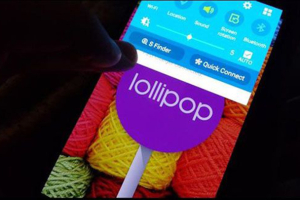 Samsung Galaxy S5 running Android 5.0 Lollipop. Photo: Phone Arena <br/>